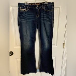 Rock Revival Betty Easy Boot Jeans Size 33